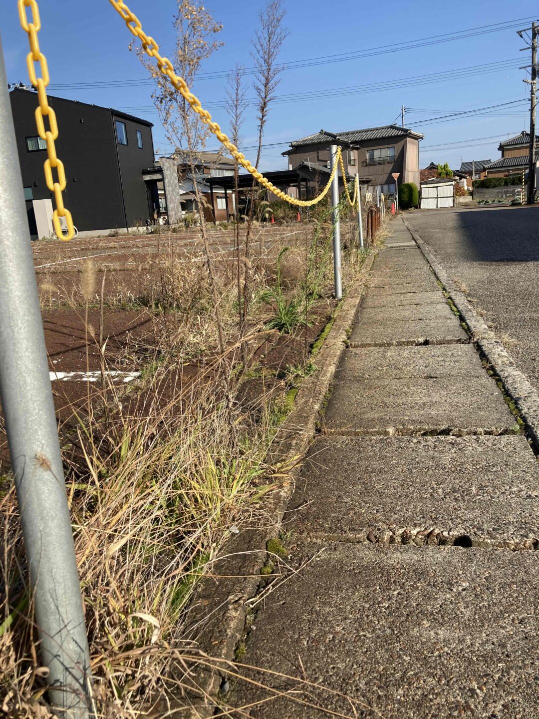 側溝部分 側溝部分