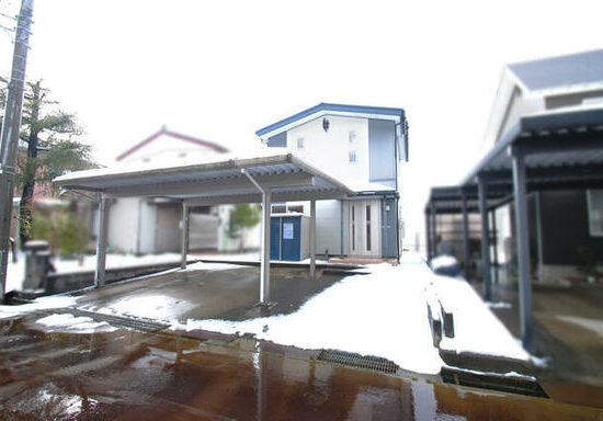 住宅：長岡市中之島｜リノベ済 3LDK インター近く    カーポート 前面道路6ｍ 利便性良好